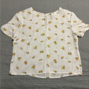 H&M Spring Summer Lemon Blouse